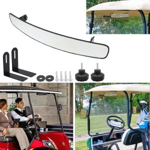 Accessoires Golfkar achteruitzicht Mirror Vervangt Montage Wijd hoekaccessoires Gemakkelijk te installeren Reserveonderdelen Centrale spiegel voor Ezgo