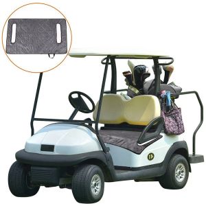 Accessoires Couvertures de siège de voiturette de golf, couvertures couvertures de couvertures de siège de voiturette de golf de golf oxford lourd pour 2 personnes
