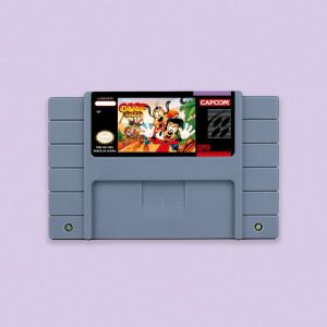 Accessoires Goof Troop Action Games pour SNES 16 Bit USA NTSC ou Eur Pal Video Game Consoles CARTRIDGE