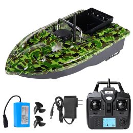 Accesorios Barco de cebo de pesca GPS con contenedores de cebo único Barco de cebo automático con control remoto con 400500m Rango remoto 5200mAh