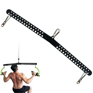 Accessoires Gym LAT Pull Down T-bar Verstelbare rugtrainingsstang voor biceps triceps armkracht katrol fitnesssysteem