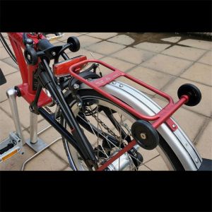 Accessoires H H Bike arrière Rack Q Rack pour le vélo pliant alliage en aluminium 6061 Rack de voyage facile pour Brompton