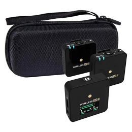 Accessoires Hard Eva Travel Carry Base for Rode Wireless Go II / Go 2 Système de microphone sans fil numérique compact à double canal