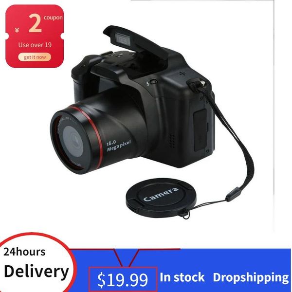 Accessoires Caméscope vidéo Hd 1080p Zoom professionnel Caméra photo Appareil photo numérique portable Zoom numérique 16x Caméscopes vidéo en gros