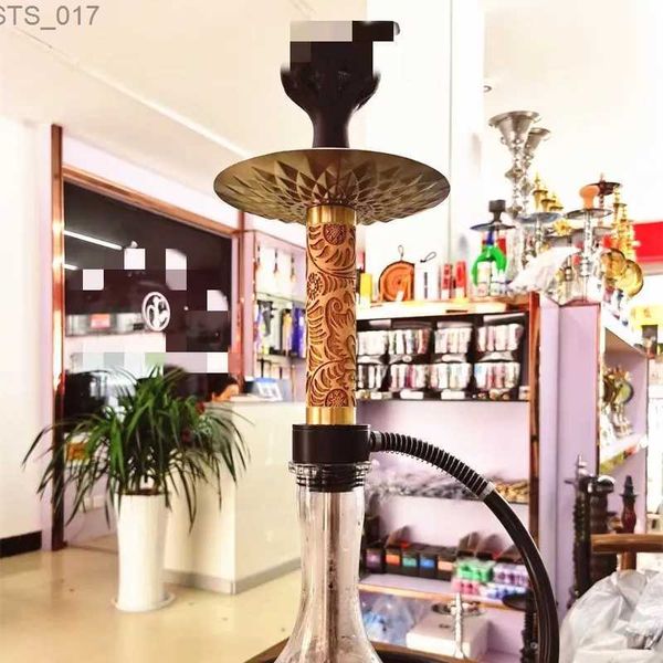 Accessoires de qualité cuivrée de qualité cuivre modèle en bois shisha mate ma ncarchahil amovible diffuseur adsorption parties nargile water picel2403