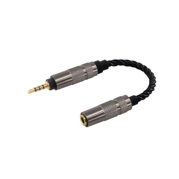 Accesorios Cable de audio de equilibrio HiFi 2,5 mm a 3,5 mm/2,5 mm a 4,4 mm/3,5 a 2,5 mm/4,4 a 2,5 mm/4,4 a 3,5 mm Cable de conversión equilibrado para auriculares