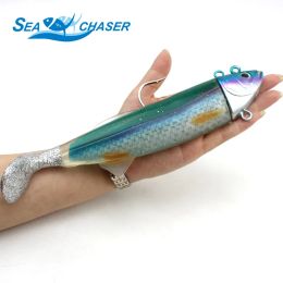 Accessoires de haute qualité 26cm 440g Surpoids en surpoids Simuler le leurre de poisson Lares de pêche en mer de profonde