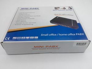 Accessoires de haute qualité China PBX Factory fournit directement SV308 Mini Pabx Office Phone System / avec 3 en / 8 Out SOHO Business Solution