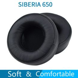Accessoires de remplacement de coussin en mousse de casque de haute qualité pour Steelseries SIBERIA 650, housse en éponge protéinée souple pour SIBERIA 650