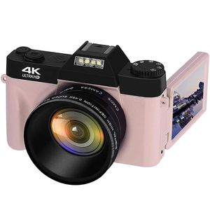 Accessoires Appareil photo numérique haute définition 4k 3 pouces 48mp 16x Zoom numérique Écran rabattable Mise au point automatique pour la photographie sur Youtube Objectif externe