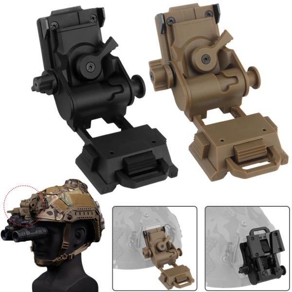 Accessoires HLACC63 Casqueur Casque L4G24 NVG Bracket for Tactical Mount Nvg Night pour PVS15 PVS18 PGPNVG18 LOGGLES ACCESSOIRES DE VISION NYLON