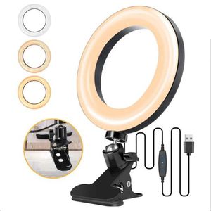 Accessoires Hoce Fill Fotografie Verlichting Telefoon Ringlicht Statief Foto Led Selfie Draaibaar Bedieningsringlicht Cliplamp Youtube Live