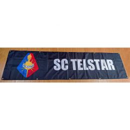 Accesorios Bandera Holanda SC Telstar Negro 60x240cm Banner Decorativo para Hogar y Jardín