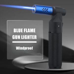 Accessoires Honest Gun Strong Windproof Blue Flame Réglage de cigares pistolet Spray 1300 ° Gadgets plus légers de la torche élégante