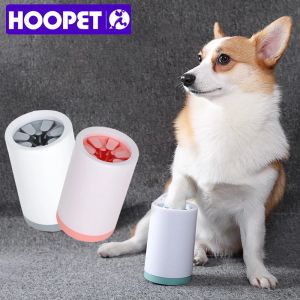 Accessoires HOOPET Huisdier Kattenreiniger Honden Voetreinigingsbeker Voor honden Katten Reinigingsgereedschap Plastic wasborstel Pootwasmachine Huisdieraccessoires voor honden