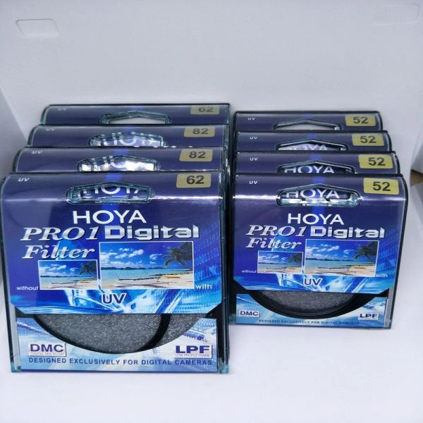 Accessoires Hoya UV Filtre DMC Pro 49 52mm 55 mm 58mm 62 mm 67mm 72 mm 77 mm 82 mm Slim Filtres numériques à lumière antiglare numérique Antiglare