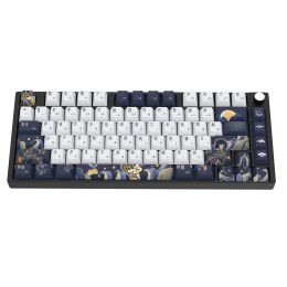 Accessoires Keycap de thème Huadan pour les capuchons de clavier mécanique, le profil de cerisier, les touches PBT, MX Switch, DZ60, RK61, 64, 68, Keychron, GMMKPRO