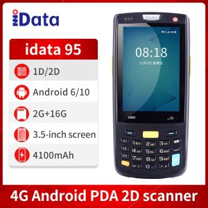 Accessoires IDATA 95 Collecteur de données Android 6.0 WiFi Bluetooth 8G GPS Bar Code Scanner PDA Terminal portable