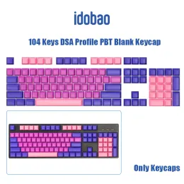 Accessoires IDOBAO 104 touches Keycaps pour le clavier mécanique Keycap Keycap DIY PBT personnalisé Keycaps pour MX Switch ANSI Layout Keycaps