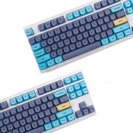 Accessoires Keycap de profil IDOBAO MA / XDA / DSA 40% / 60% / kit de base Keycap pour le clavier mécanique MX Switch PBT Dyesub Pink Black Blue Key Caps