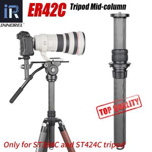 Accesorios INNOREL ER42C trípode columna central varilla de extensión tubo de fibra de carbono columna media para cámara DSLR traje para trípode ST384C/ST424C