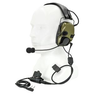 Accessoires Interphone Headphone Tactical Electronic Shooting Earmuffs Outdoor Antitinoise Amplification Hunting Hearing Protection Headset