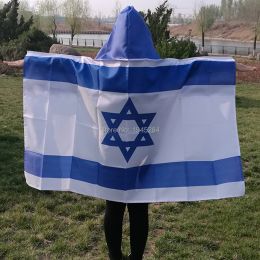 Accessoires Drapeau d'Israël Cape Body Flag Drapeau national israélite Bannière 3x5ft 150x90cm Drapeau de pays du monde Cape Polyester, livraison gratuite