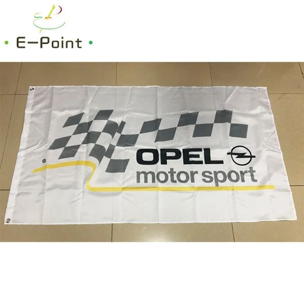 Accessoires Italie OPEL Motor Sport Racing Drapeau 2 pieds * 3 pieds (60 * 90 cm) 3 pieds * 5 pieds (90 * 150 cm) Taille Décorations de Noël pour la maison Drapeau Bannière Cadeaux