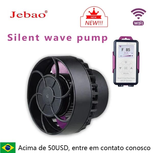 Accesorios Jebao 2023 Nuevo Alw SLW MLW Bomba de olas Filtro de la bomba de agua del acuario 12V 24V 7.5W 10W 20W 30W Tank Fish Tank Bomba de operación ultra silenciosa