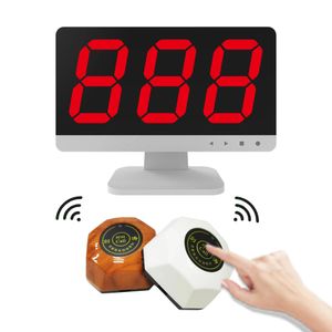 Accessoires Jiantao JT362Radio Récepteur Système d'appel de téléavertisseur sans fil Sous-verres pour narguilé Food Truck Restaurant Café Équipement