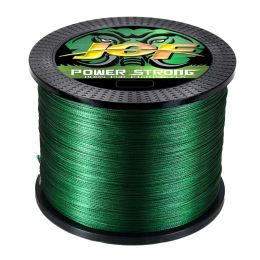 Accessoires Jof Traided Fishing Line Multifilament Carp Fly 4/8 Strand 300m 500m 1000m multicolore Japon Spinning Extreme PE Strong Weave