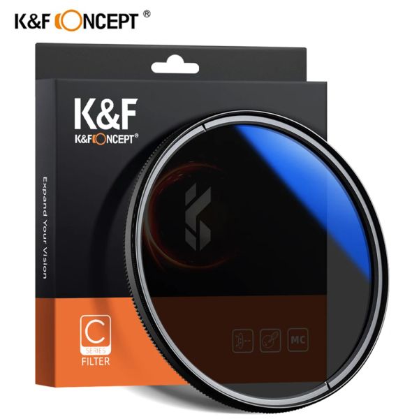 Accessoires KF Concept MC CPL Filtre Ultra Slim Optics Optics Multi Ebated Circular Polarizer Camera Lens Filtre 49mm 52mm 58mm 67mm 72mm 77mm