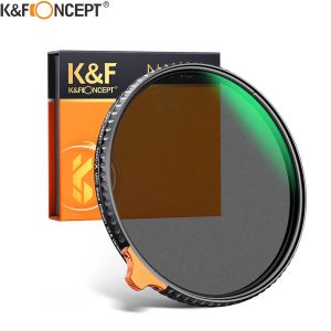 Accesorios Concepto KF ND2ND32 1/4 NEGRA Mist Diffusion Filter Filter Variable 2 en 1 ND Filtro Video 49 mm 52 mm 58 mm 62 mm 67 mm 77 mm de 77 mm