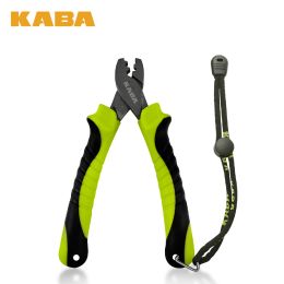 Accessoires Kaba Fishing Strucping Krimping Tool Froriper Tools Fishing Plier For Single Barrel Gees Fishing Gear Tack Take Crimp Sleeves