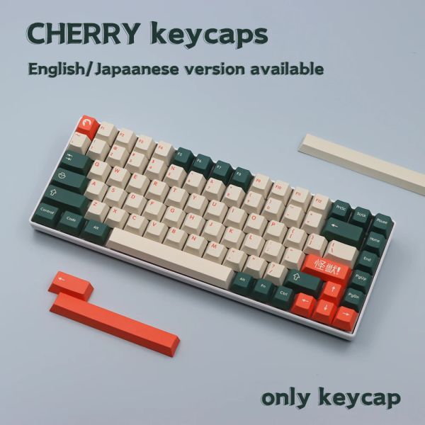 Accesorios Kaiju KeyCaps PBT CHERRY PERFIL CAPA para GMK Cherry/RK61/GK64/IK75/CMK87/Redragon Mechanical Keyboard