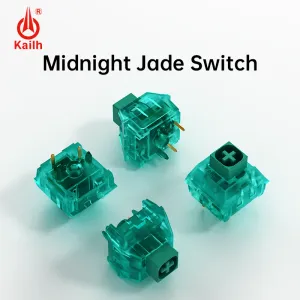 Accesorios Kailh Box Midnight Jade Keyboard Switch Swap Hot Swap Hot Sobinto de intercambio personalizado