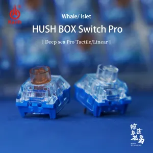 Accesorios Kailh Hush Deep Sea Switch Pro RGB SMD Teclado mecánico Interruptor Teclado de juego de bricolaje