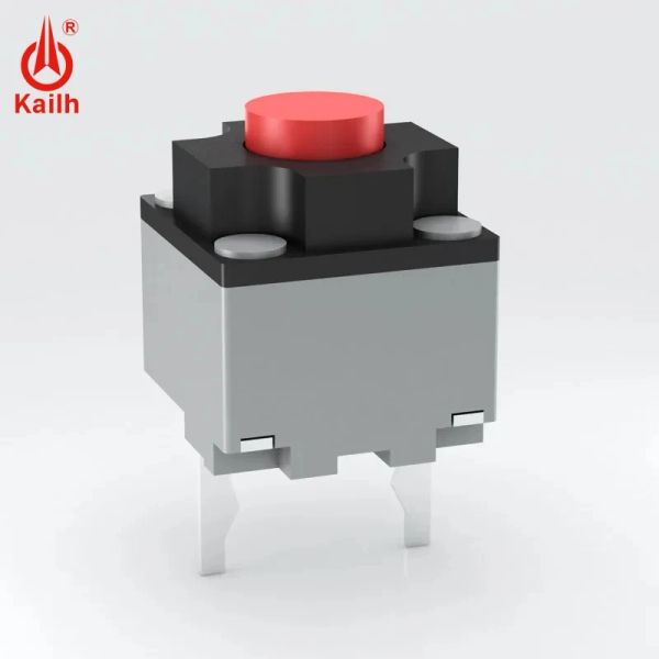 Accesorios Kailh Silent Micro Switch 7.3 mm Square Silencio silencioso Interruptor cableado de la cable del mouse Micro del botón Interruptor del tacto