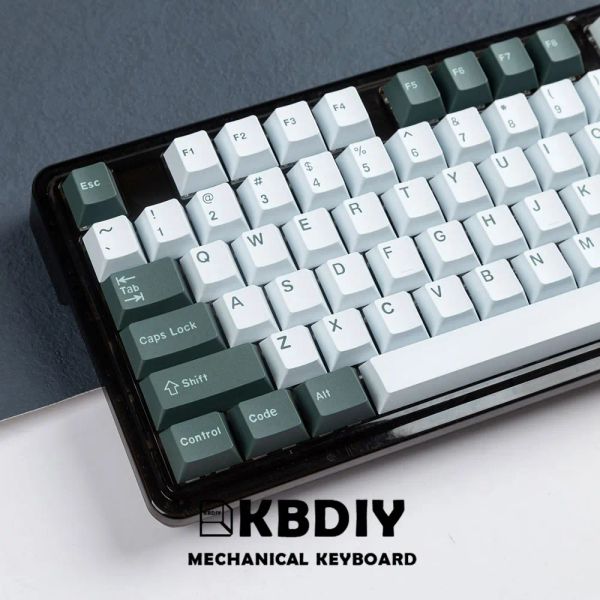 Accessoires KBDIY 173 touches / set gmk botanical Keycaps PBT Cherry Profil Double Shot Green Keycap pour le clavier de jeu mécanique DIY Custom