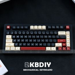 Accessoires KBDIY GMK ROME KeyCap SA Profiel KeyCaps PBT Double Shot Key Caps Set ISO Enter 7U SpaceBar voor aangepaste mechanische toetsenbordkit