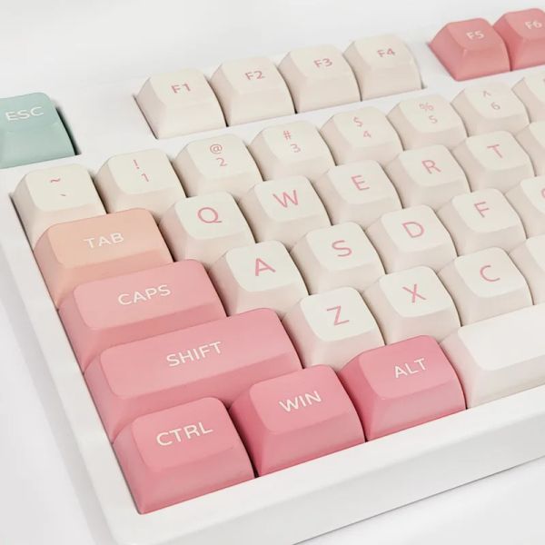 Accesorios KBDIY PBT SYESUB XDA Perfil Sunset Key Caps DIY Custom para teclados de juegos mecánicos Keycap 133 Teclas/Continteros MX Switches