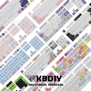 Accessoires KBDIY XDA Profil PBT KEYCAPS CHEUT ANIME CARTOONE PRINTSTREAM GOMMY Bours