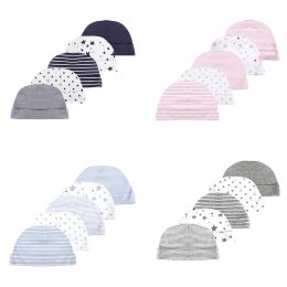 Accessoires Kiddiezoom 5 pcs / lot mode décontracté mignon 06 mois-né des chapeaux de fille neuve-nés 100% coton casquettes souples accessoires bébé accessoires