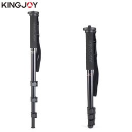 Accessoires KINGJOY Officia MP208F Monopod Dslr pour tous les modèles Caméra professionnelle Trépied Support Vidéo Para Movil Flexible Tripe Stativ