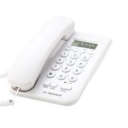 Accessoires KXT5006CID FSK DTMF Loud Sound Hotel Office Home Téléphone câblé avec haut-parleur