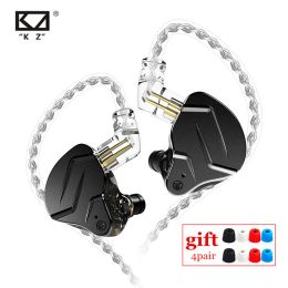 Accessoires KZ ZSN PRO X 1BA+1DD HYBRID ADRIF HIFI METAL IN EAR TELEPH Sport Noise Annulering Earbud Headset KZ ZAX ZSX AS10 ASF AS16 AS06