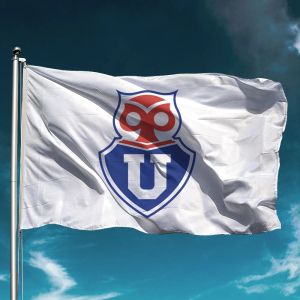 Accessoires La U Club université De chili, drapeau De l'équipe De Football, bannière, décor extérieur, décoration De jardin, arrière-plan