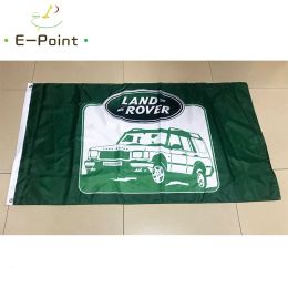 Accessoires drapeau de voiture Land Rover, taille 2 pieds x 3 pieds (60x90cm), 3 pieds x 5 pieds (90x150cm), décorations de noël pour la maison, bannière, cadeaux