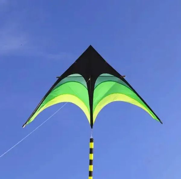 Accesorios Grandes cometas delta juguetes voladores para niños cometas de manejo de la línea de deportes al aire libre cometas de viento de nylon profesional 240116