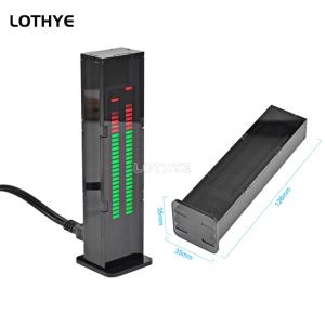 Accessoires LED Audio Volume Indicateur de musique Rythme de musique Rythme 30 segments Afficher le kit de bricolage DC 5V Light Electronic Light DC 5V VU METER